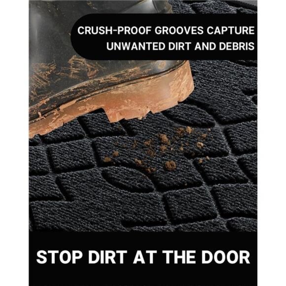Front Door Mat, All-Season Waterproof Door Mats Outside Entrance, All-Weather - Picture 3 of 7